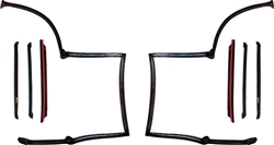 Image of 1982 - 1992 Firebird T-Top Roof Rubber Weatherstripping Kit