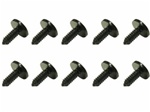 Image of 1967 - 1992 Firebird Rubber Weatherstrip Retainer Clips, Nail Head 10 Pack