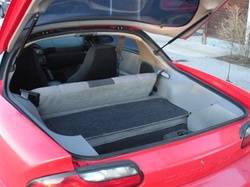 Image of 1993 - 2002 Firebird Trunk Deck Lid Hatch Rubber Weatherstripping, Coupe