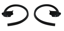 Image of 1994 - 2002 Firebird Rear Door Opening Frame Rubber Weatherstripping Seals, Convertible