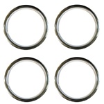 Image of Trim Rings 15 X 6 Stainless Steel, Set of 4