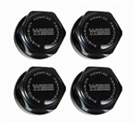Image of 1988-1992 WS6 Center Caps, Black with Silver Lettering
