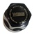 Image of 1988 - 1992 Firebird Trans Am WS6 Wheel Center Cap, Black with Black Insert and Gold Lettering, Each