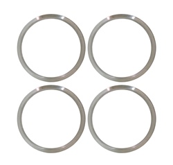 Image of 14 Inch Honeycomb Wheel Trim Rings, Set of Four