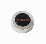 Image of 1967-1972 Firebird Ralley Wheel PMD Center Cap, Black Each