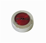 Image of 1967-1972 Firebird Rally Wheel PMD Center Cap Each, Red