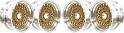 1967-1981 16" x 8" Factory Style Firebird/Trans Am GTA Alloy Wheels - Gold Center