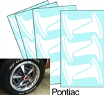 Image of Pontiac Rally II Wheel Rim Masking Paint Kit 15"