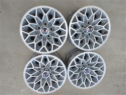 15 X 7 Firebird Snowflake Wheel Rims, Set of 4 GM Used