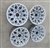 Image of 15 X 7 Firebird Snowflake Wheel Rims, Set of 4 GM Used