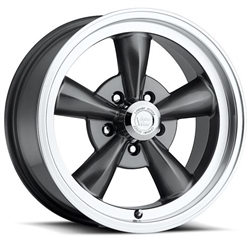 Image of VISION 141 LEGEND 5 Spoke Wheel Rim Gunmetal with Machine Lip, 15X8