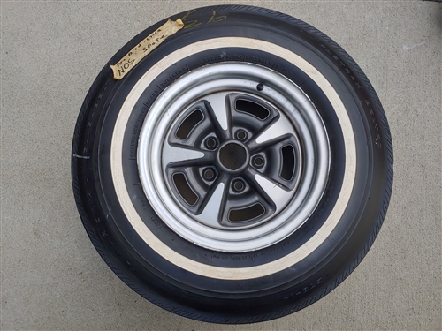 Firebird Central | Uniroyal Glasbelt Fastrak Belted White Wall Tire and  Rallye Wheel Combo, Used Vintage GM, Order Today!