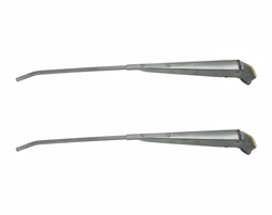 Image of 1967 - 1969 Firebird Windshield Wiper Arm Set, Stainless Steel Convertible, Pair