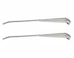 Image of 1967 - 1969 Firebird Windshield Wiper Arms for Coupe Models, Stainless Steel, Pair