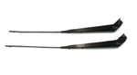 Image of 1967 - 1969 Firebird Windshield Wiper Arms for Coupe Models, Custom Black, Pair