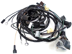 Image of 1968 Firebird Front Headlight Wiring Harness, 6 Cylinder with Gauges