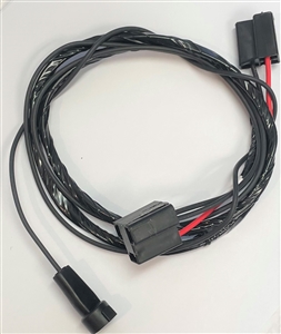 Image of 1970 Firebird or Trans Am Heater Control Wiring Harness Without Air Conditioning