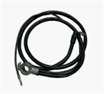 Image of 1967 - 1968 Firebird NEGATIVE Battery Cable, OE Style Spring Ring