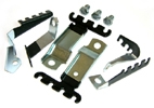Image of 1970 Pontiac Firebird or Trans Am Spark Plug Wire Separators & Looms for all V8 with AC, 9 pc