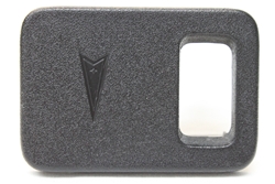 Image of 2000-2002 Firebird, Trans Am, and Formula TCS Traction Control Switch Panel with Pontiac Logo, Black (Ebony)