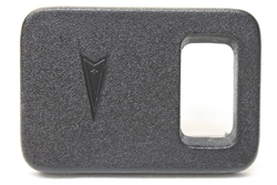Image of 2000 - 2002 Firebird or Trans Am Console TCS Traction Control Switch Panel with Pontiac Logo, Black (Ebony)
