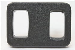 Image of 1997 - 1999 Firebird Console Convertible Top / TCS Traction Control Switch Panel Plate, Graphite Gray