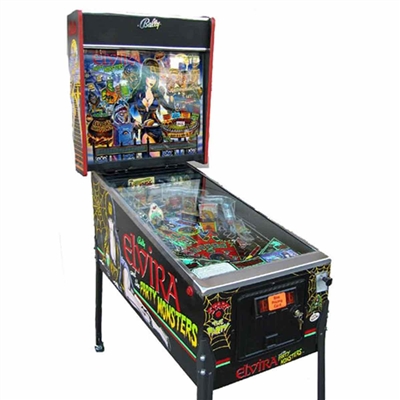 Elvira Antique Pinball Collectible