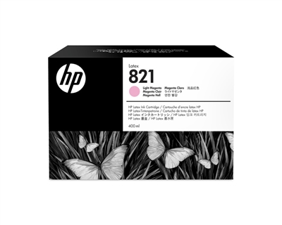 HP 821 Latex Ink Cartridge G0Y91A Lt Magenta