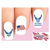 USAF United States US Air Force Girlfriend Assorted Set of 20 Waterslide Nail Decals