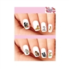 Bambi, Thumper, Flower & Owl Assorted Set of 20 Waterslide Nail Decals