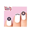 Houston Astros Baseball Assorted Waterslide Nail Decals