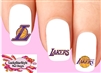 Los Angeles Lakers Basketball Assorted Set of 20 Waterslide Nail Decals