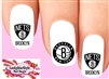 Brooklyn Nets Basketball Assorted Set of 20  Waterslide Nail Decals