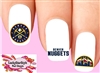 Denver Nuggets Basketball Assorted Set of 20  Waterslide Nail Decals