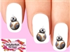 Star Wars BB-8 Droid Set of 20 Waterslide Nail Decals