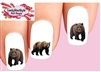 Grizzly Bears Assorted Set of 20 Waterslide Nail Decals