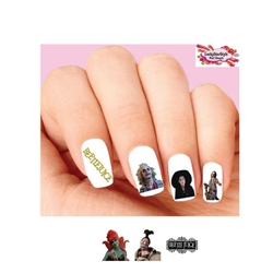 Beetlejuice Assorted Set of 20 Waterslide Nail Decals