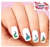 Peacock Assorted Set of 20 Waterslide Nail Decals