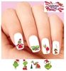 How the Grinch Stole Christmas Assorted Set of 20 Waterslide Nail Decals