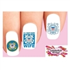 USCG United States US Coast Guard Wife Assorted Waterslide Nail Decals