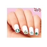 University of Oregon Ducks Assorted Set of 20 Waterslide Nail Decals