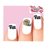 University of Pittsburgh Pitt Panthers Assorted Set of 20 Waterslide Nail Decals