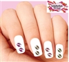 Deer Tracks Camo Assorted Set of 20 Waterslide Nail Decals