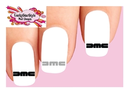 DeLorean DMC Assorted Set of 20 Waterslide Nail Decals