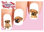 Puggle Assorted Set of 20 Waterslide Nail Decals