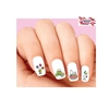 Snoopy Woodstock Happy Easter Eggs Assorted Set of 20 Waterslide Nail Decals