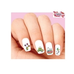 Snoopy Woodstock Happy Easter Eggs Assorted Set of 20 Waterslide Nail Decals