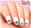 Egyptian Eye of Horus Ra Assorted Set of 20 Waterslide Nail Decals