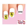 Ferrari Assorted Set of 20 Waterslide Nail Decals