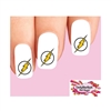 The Flash Lightning Bolt Set of 20 Waterslide Nail Decals